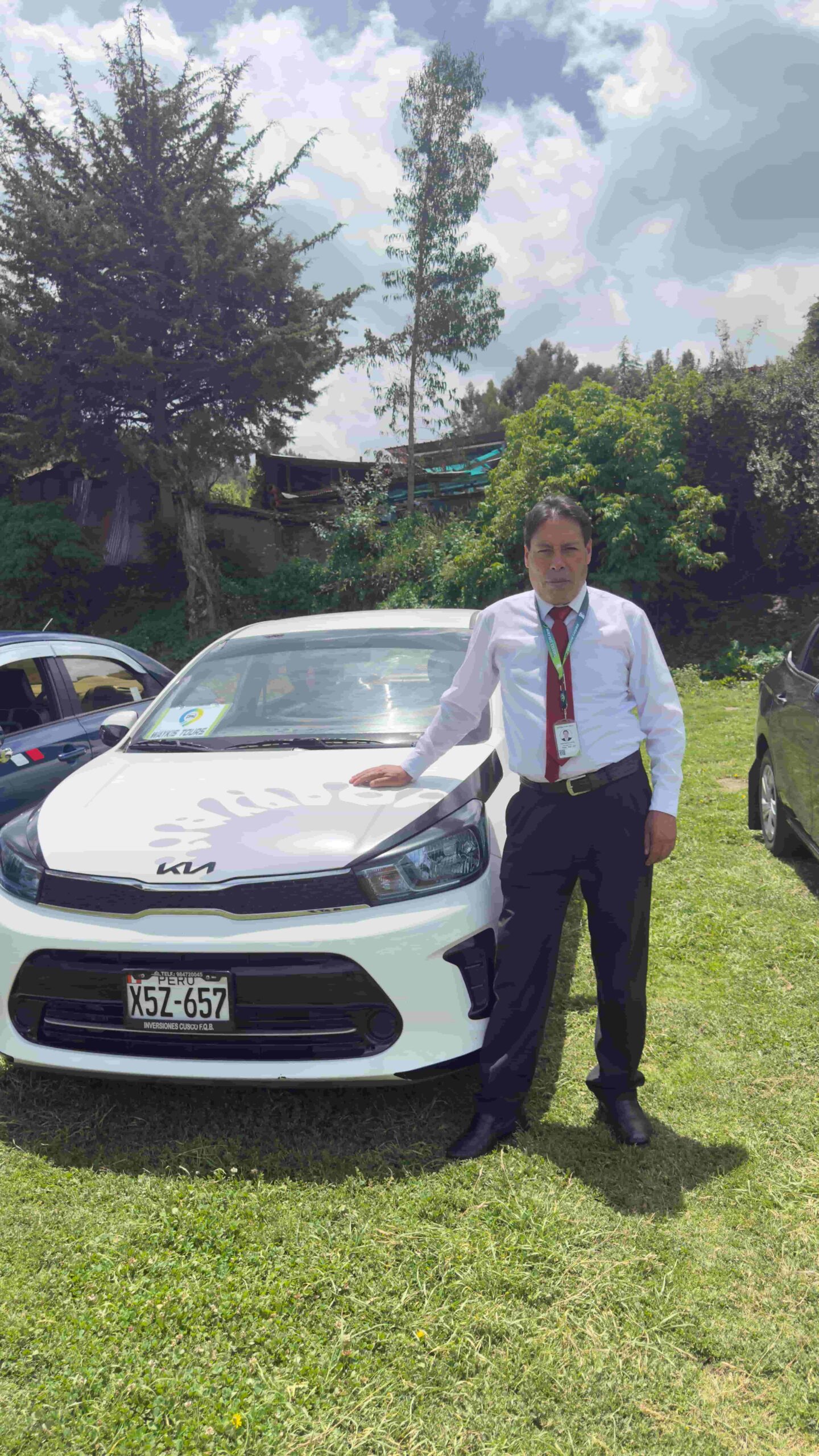 Conductor profesional con KIA Cusco D'MARC